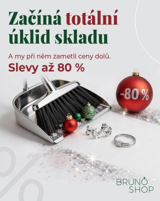 Generální úklid skladu 🧹 V BRUNOshopu právě probíhá novoroční úklid, protože děláme místo na nové kolekce a šperky musí...